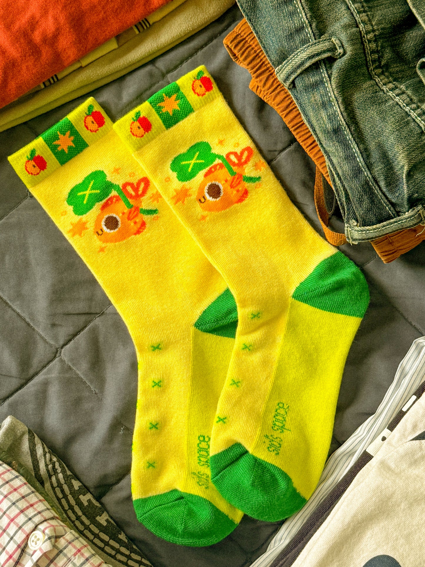 Lucky Brian Socks | Cute Goldfish Casual Everyday Socks