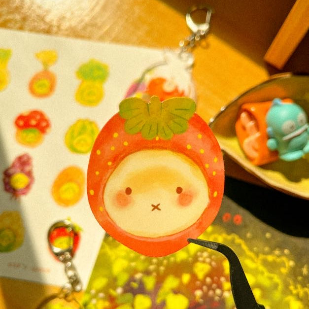 Miffy Berry Waterproof Vinyl Sticker
