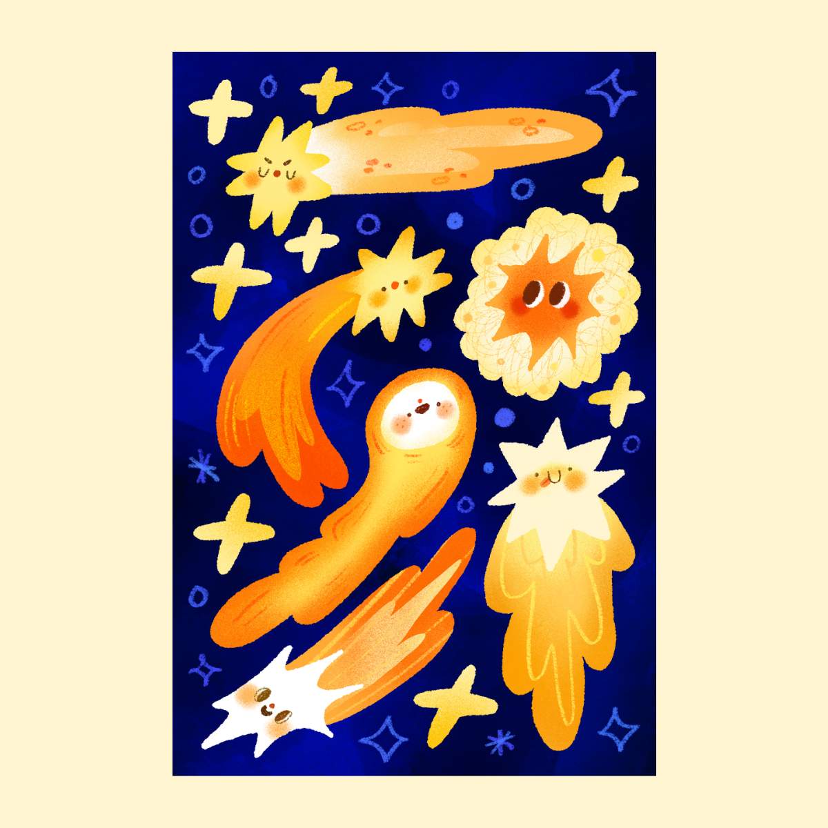 Star Friends Sticker Sheet