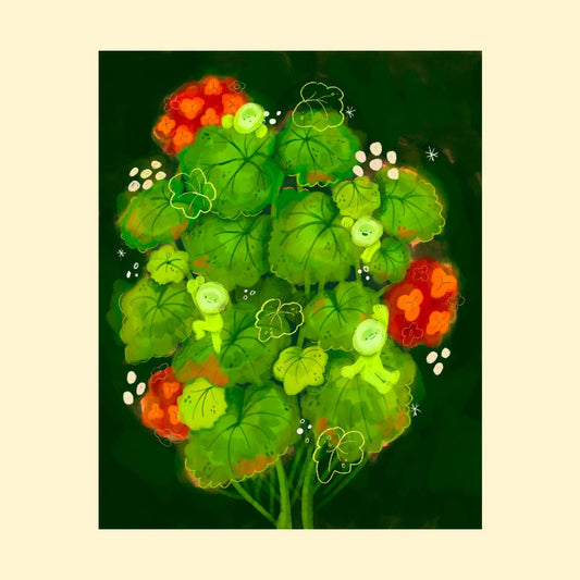 Garden Play Art Print