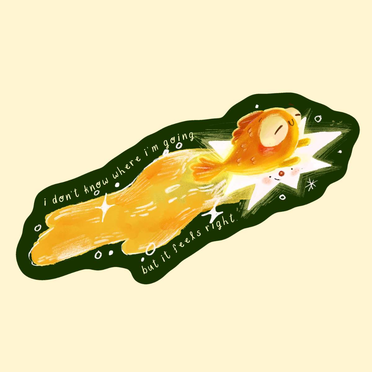 I don't know where I'm going Brian Sticker