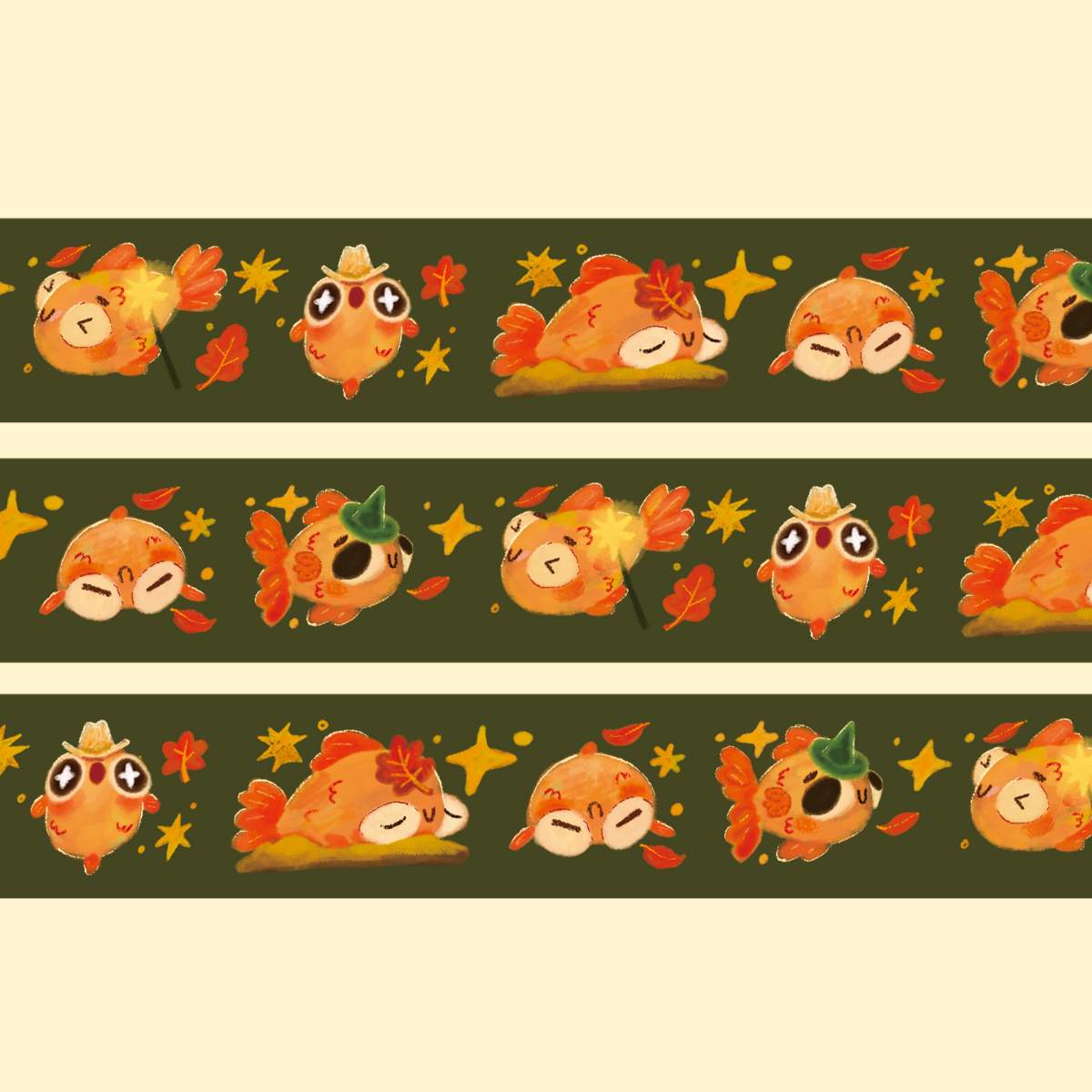 Fishy in Fall Washi Tape