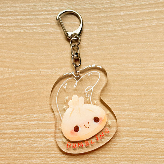 Dumbling Acrylic Keychain