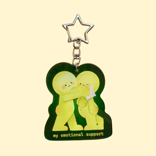 Smiski Acrylic Keychain