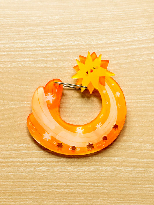 Little Star Trinket Holder | Acrylic Carabiner